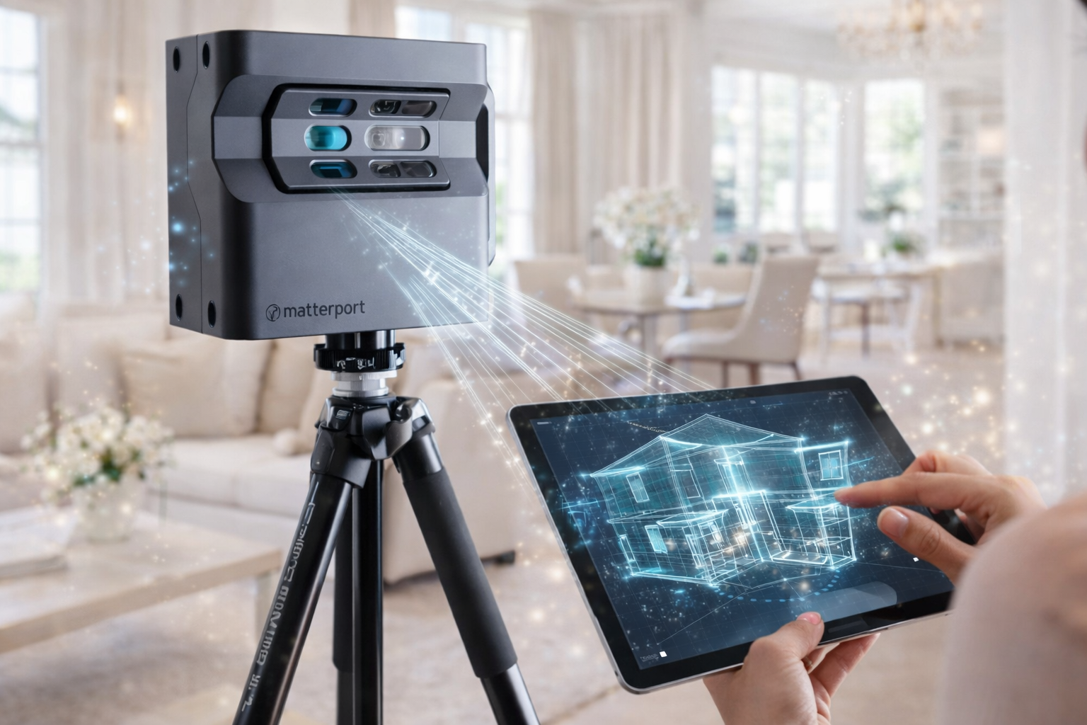 3D scan nemovitostí