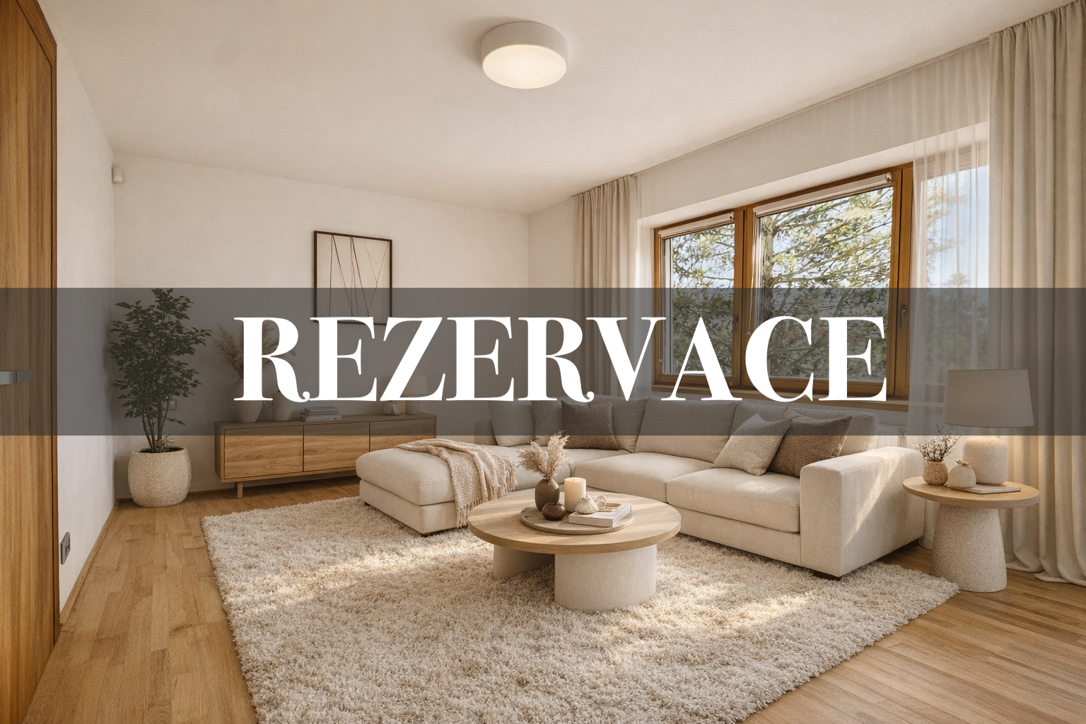 Pronájem nádherného slunného bytu 2+kk se zahradou a terasou