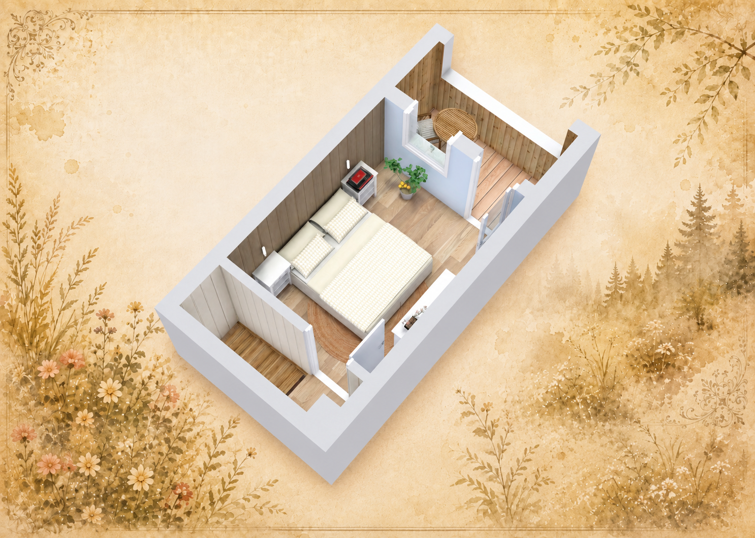 1. NP domku 3D