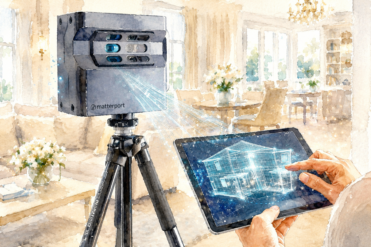 3D scan nemovitostí